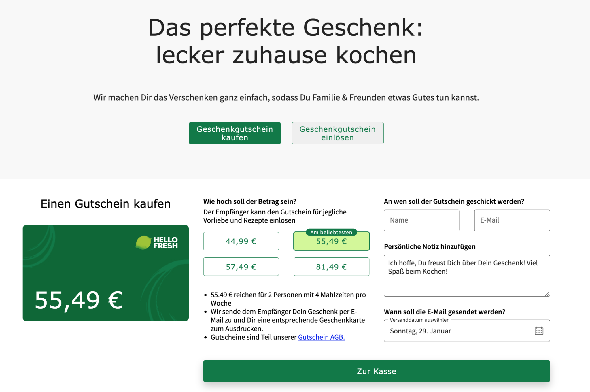 HelloFresh Gutschein 120€ Rabattcode Im August 2024