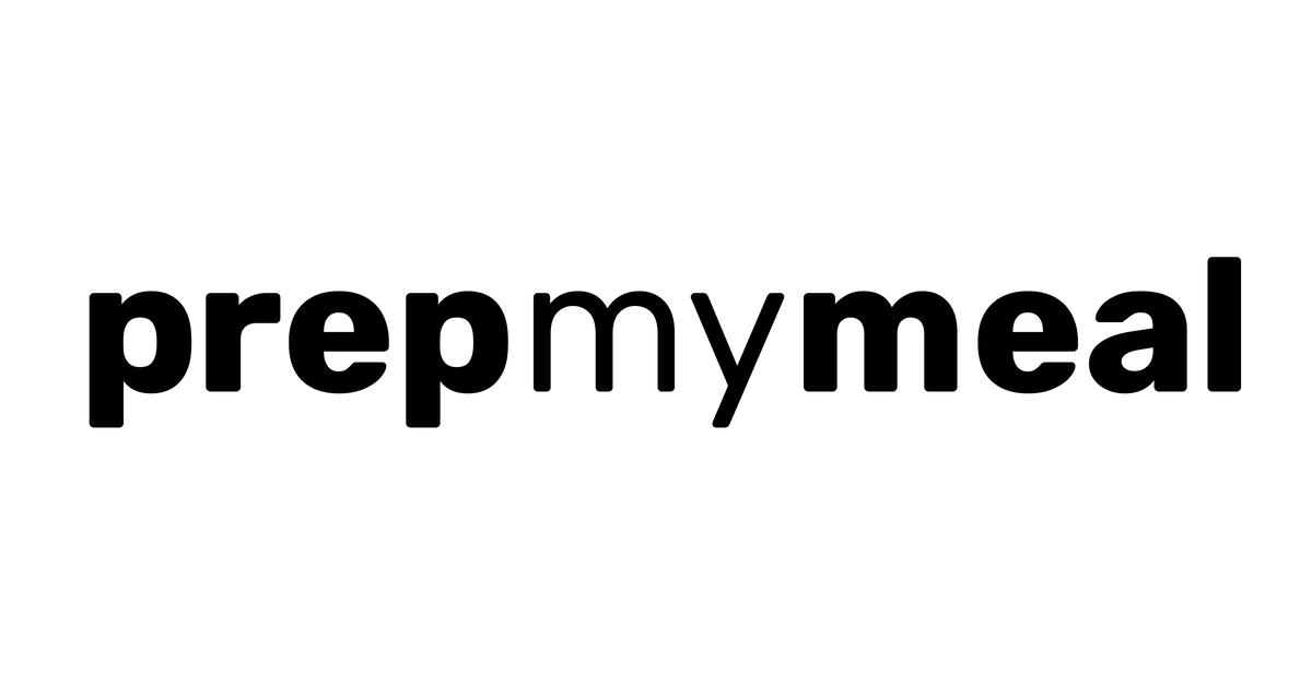 Kochbox Gutscheine - prepmymeal logo schwarz PrepMyMeal Logo