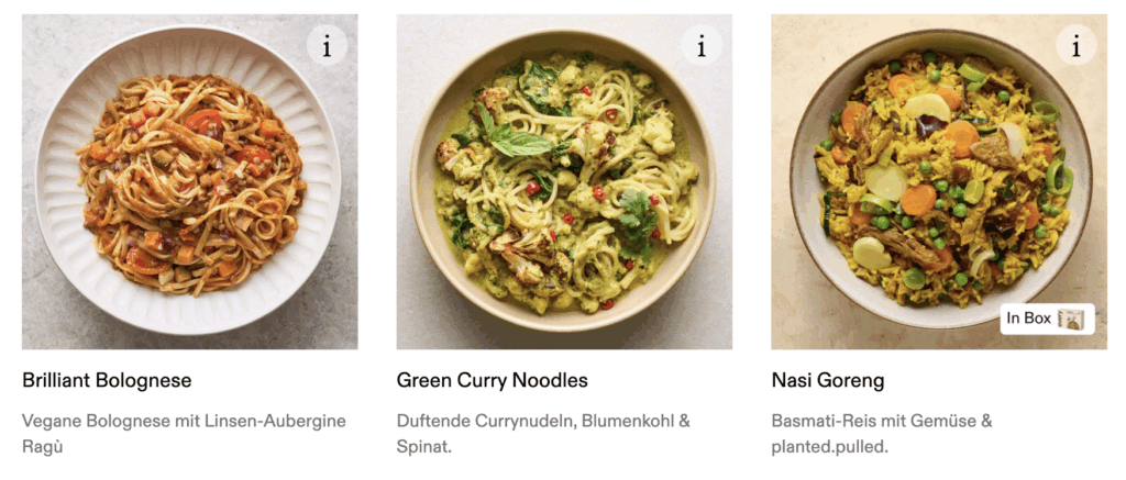 every food meal example